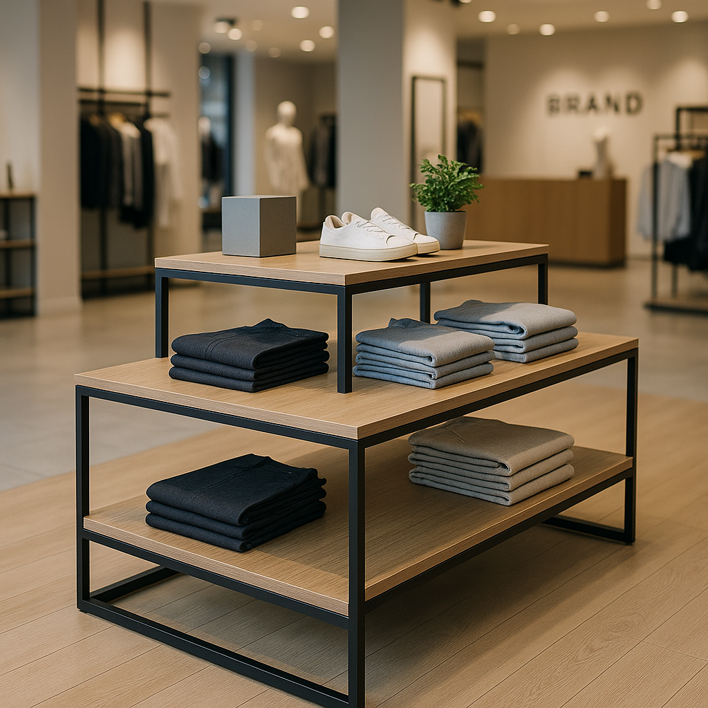 Apparel Display Table