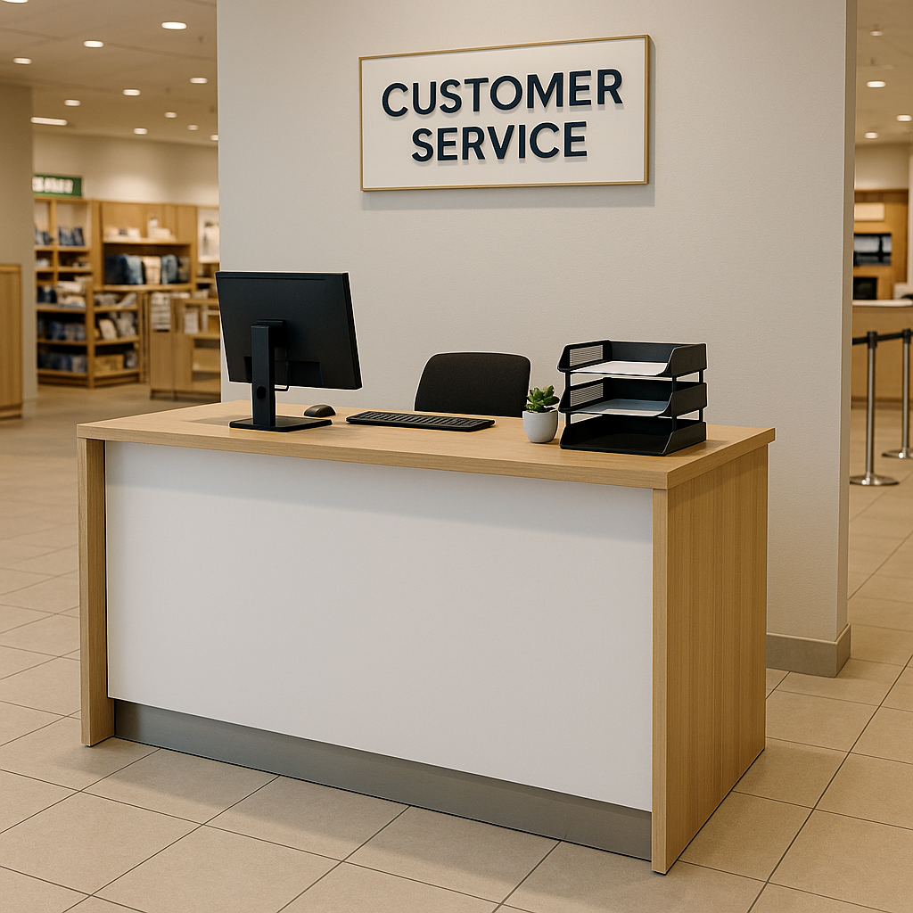 Customer Service Counter