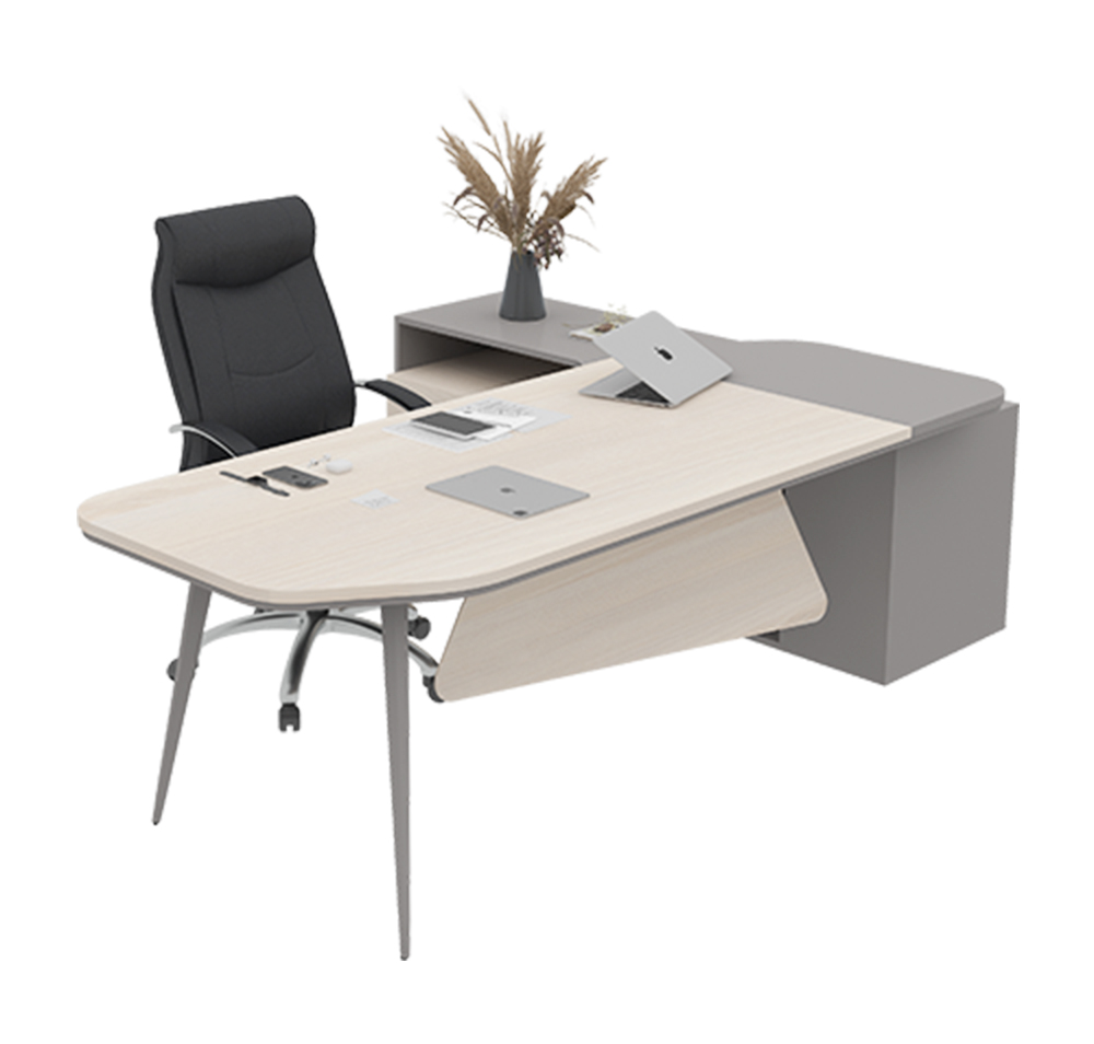 Executive Table with Side Return