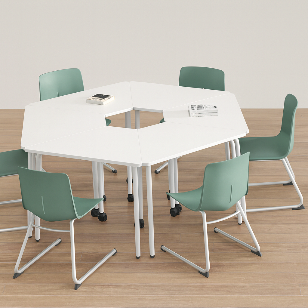 Detachable Hexa Study Table 1