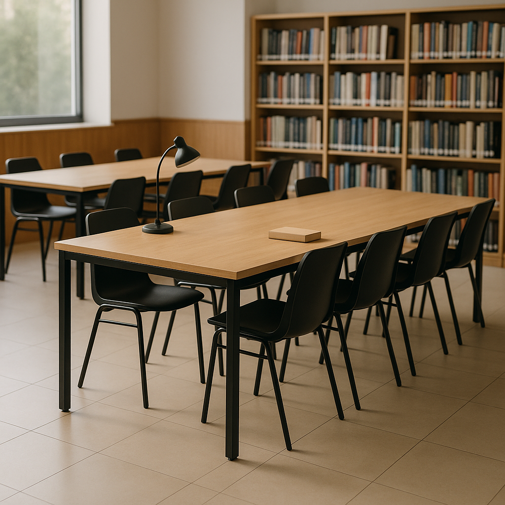 Library Reading Table