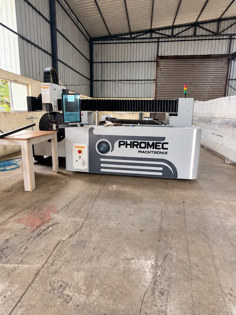 Metal fabrication area in the OutDo factory