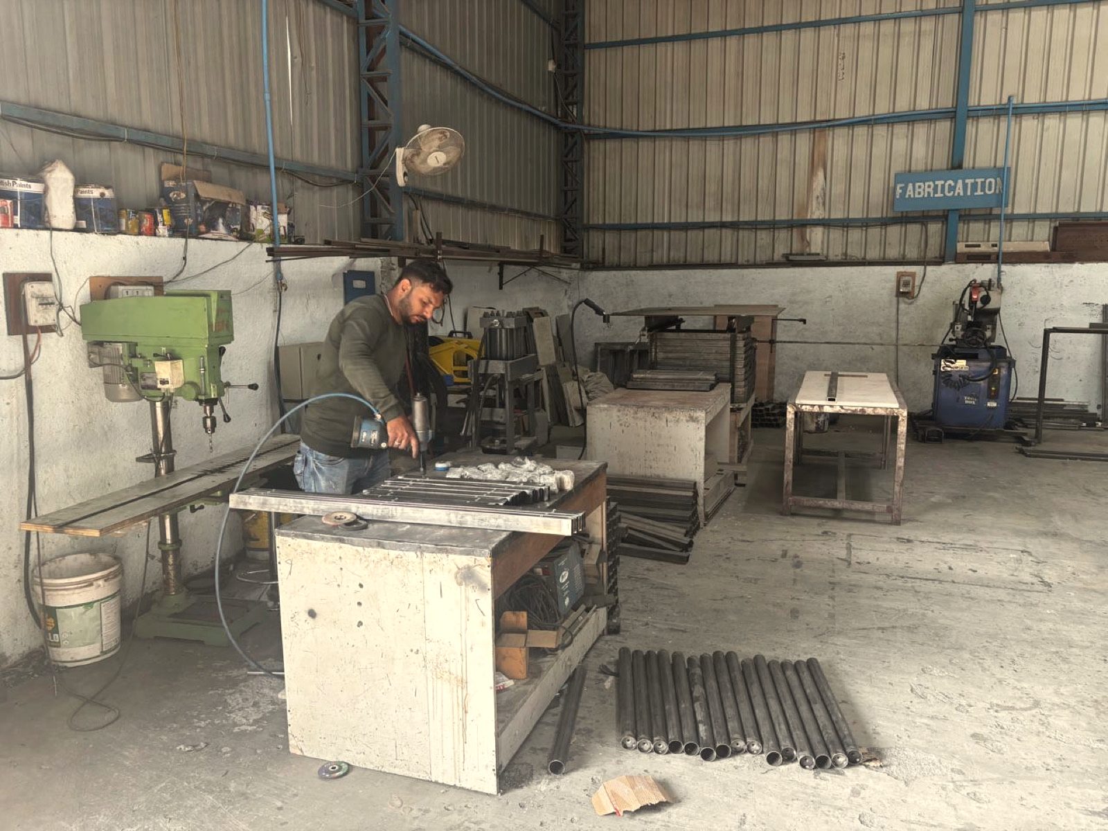 The OutDo metal and fabrication unit